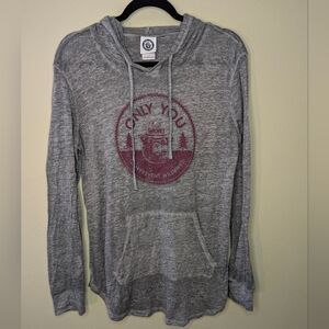 Official Licensee Cooperative Forestsfire Prevention Program Grey Sweater Size L